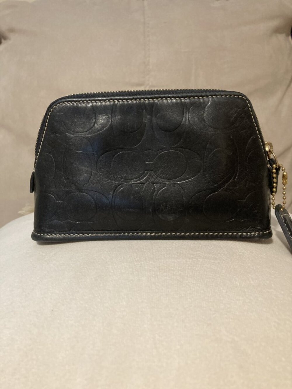 COACH Black makeup bag -Excellent Condition